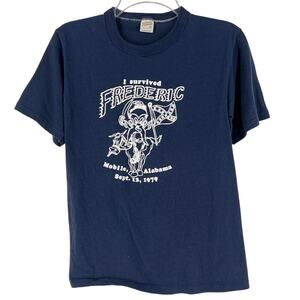 1979 Hurricane Frederic Yosemite Sam Mobile Alabama tshirt 70s vintage